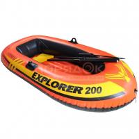 Лодка надувная двухместная EXPLORER, 185 х 94 см. INTEX 58331NP