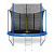 Батут 10FT с внутренней страховочной сеткой и лестницей blue (синий), ARLAND ARL-TN-1003_I_B
