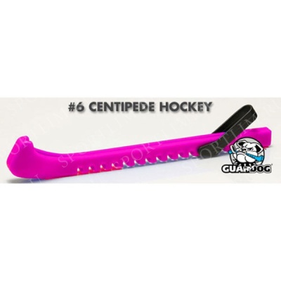 Чехлы Guardog #6 Centipede hockey матовые (pink) (для лезвий хоккейных коньков (фиксатор-черная резинка) 666NNZ